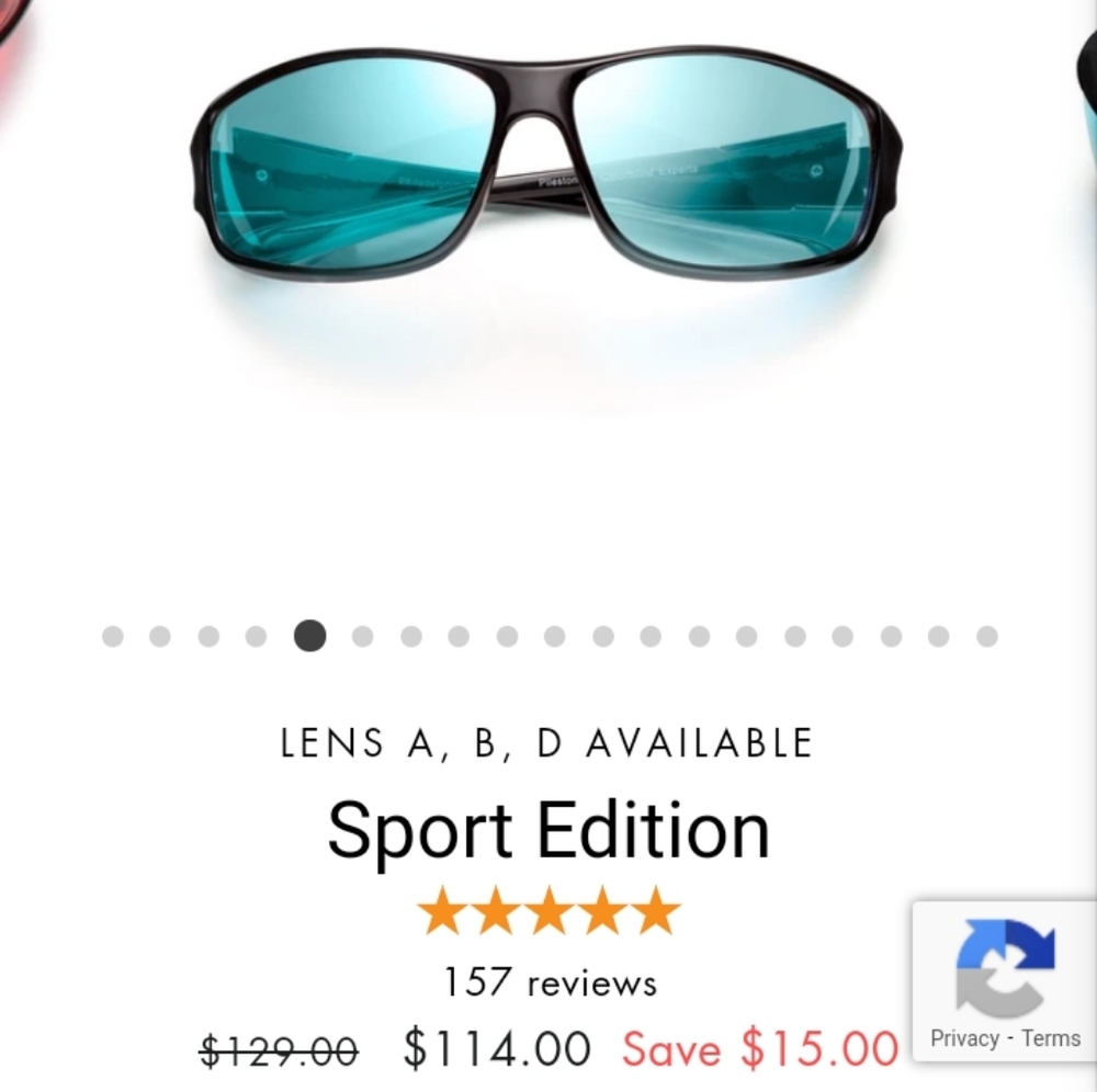 Pilestone Color Blind Sunglasses